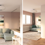 Kleines Wohnzimmer Einrichten Mit Ikea - Home-Office Als Raum Im Raum throughout Ikea Kleines Wohnzimmer