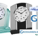 Tischuhren Ams Hermle Haller Ryhthm Kaufen | Grossuhren.de pertaining to Wohnzimmer Uhren Zum Hinstellen